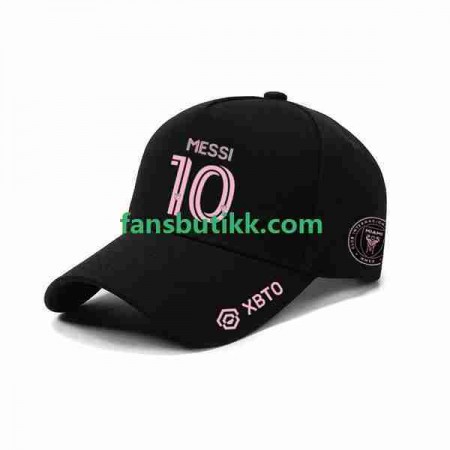 Inter Miami Messi 10 Svart Caps